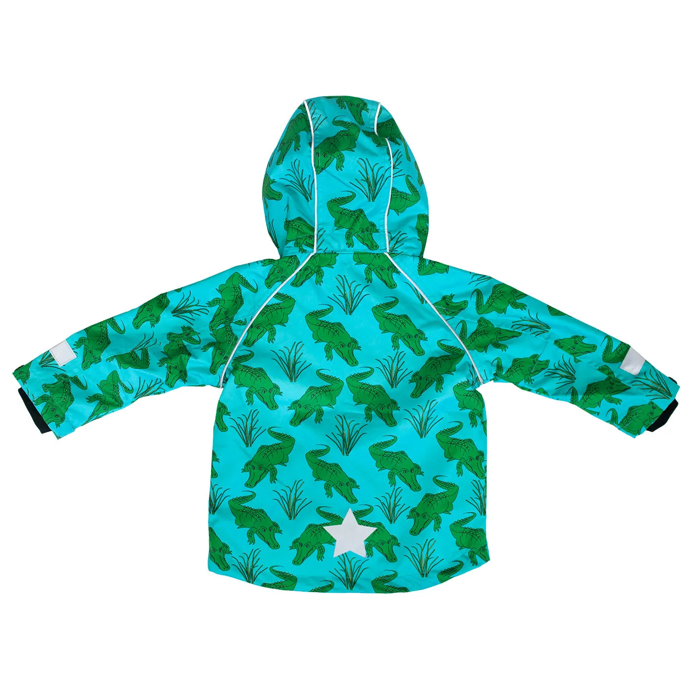 Villervalla - Shell Jacket - Animal Print - Crocodile