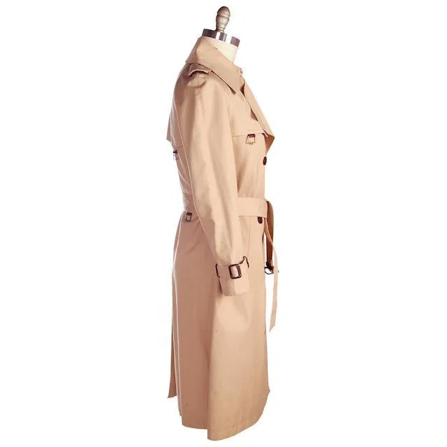 Vintage Etienne Aigner Trench Coat 1970s Size 38 Bust