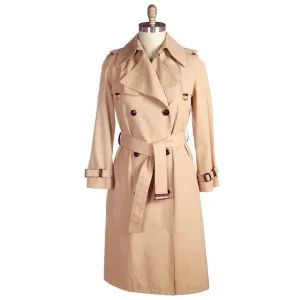 Vintage Etienne Aigner Trench Coat 1970s Size 38 Bust