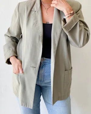 Vintage Sage Boxy Blazer