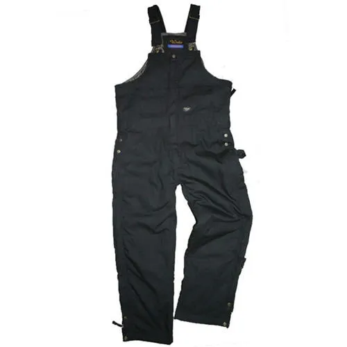 Walls Men's Mid-Weight Insulated Bib Black