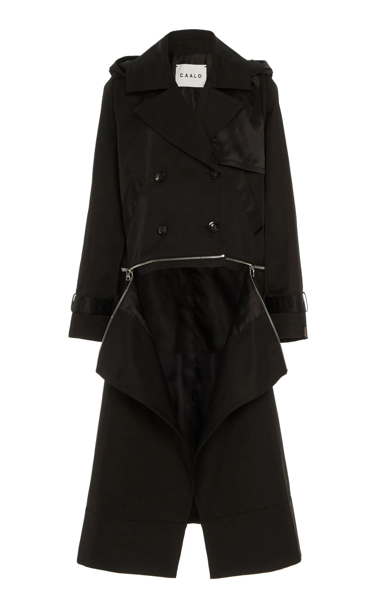 WATER-RESISTANT SUSTAINABLE CONVERTIBLE TRENCH