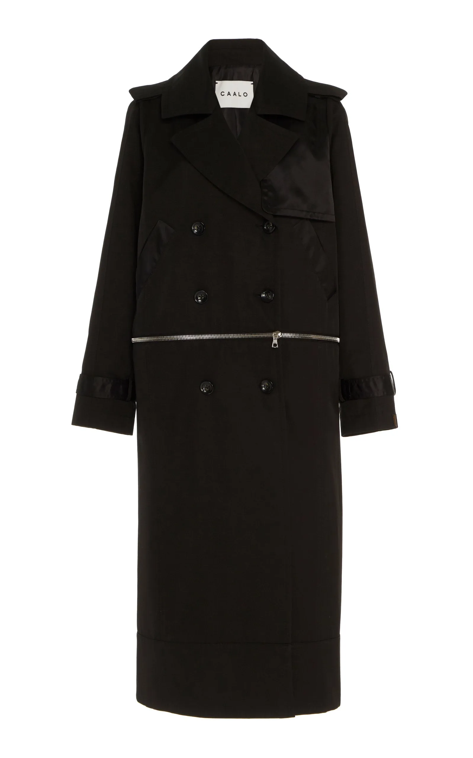 WATER-RESISTANT SUSTAINABLE CONVERTIBLE TRENCH