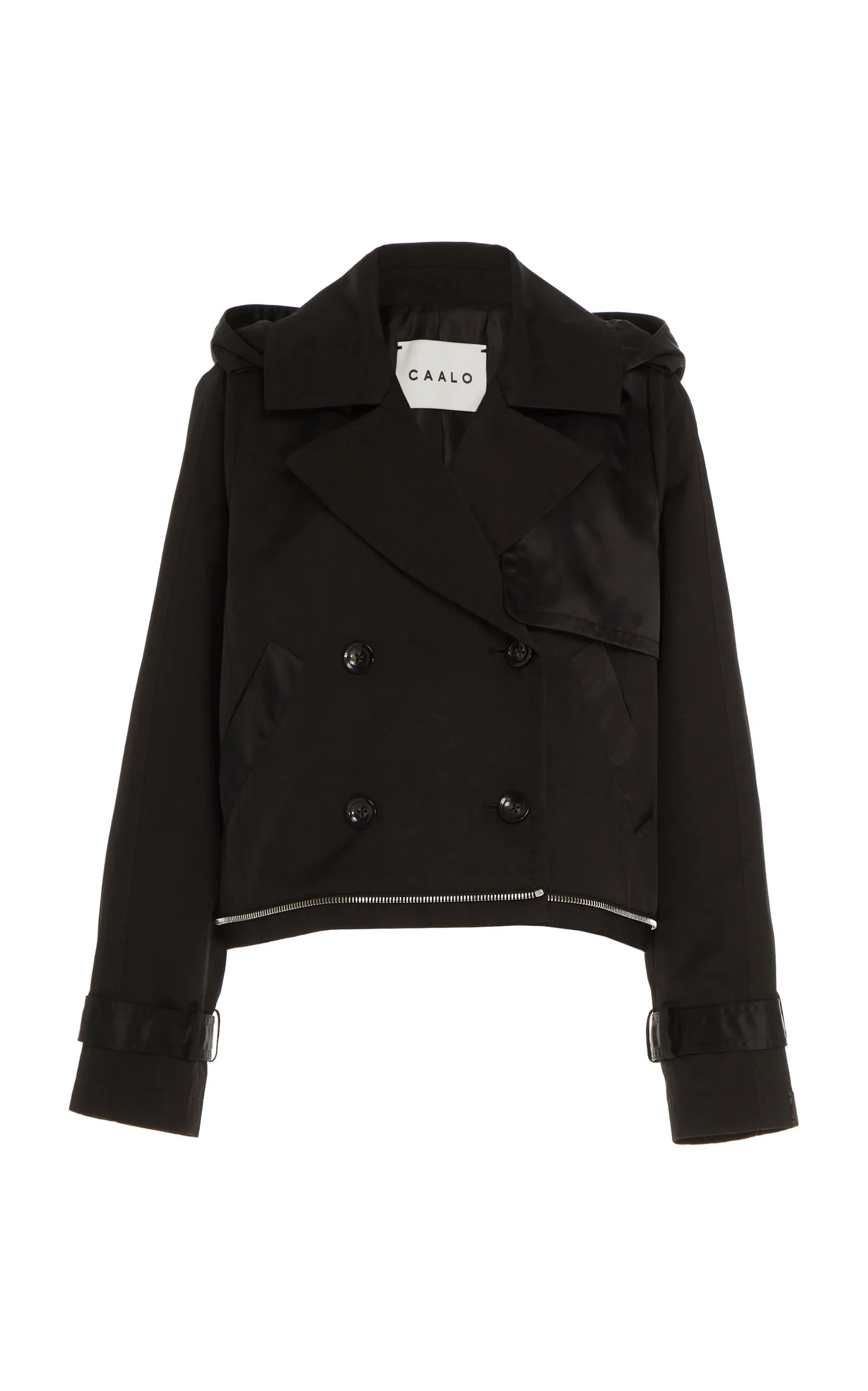 WATER-RESISTANT SUSTAINABLE CONVERTIBLE TRENCH