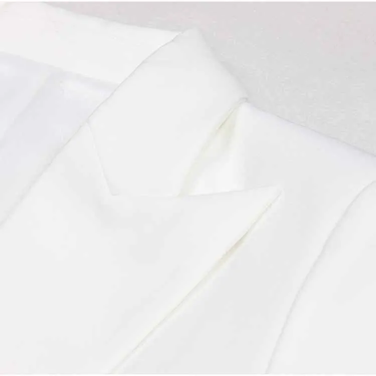 Women 2-Button Single Breasted Blazer Jacket