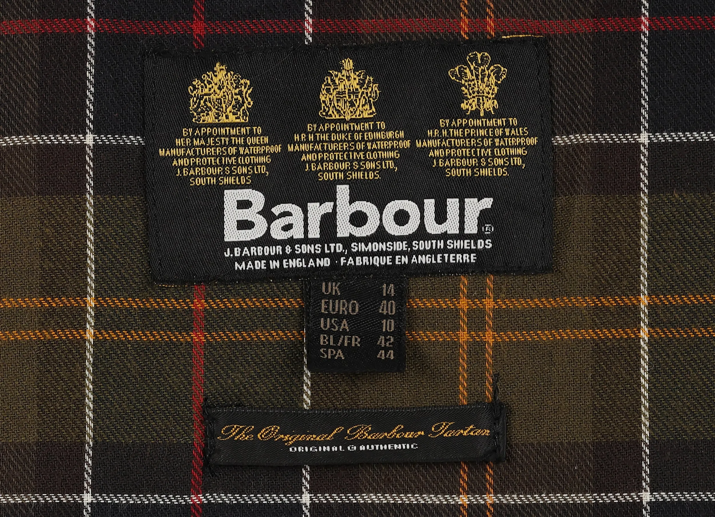 Women's Barbour Double Breasted Wax Jacket - Brown - Women's L