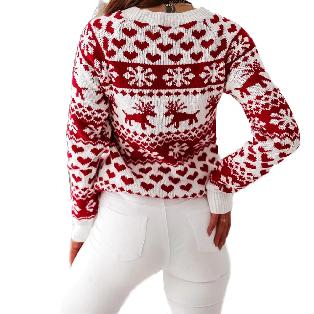 Womens Christmas Jumper - Christmas is here