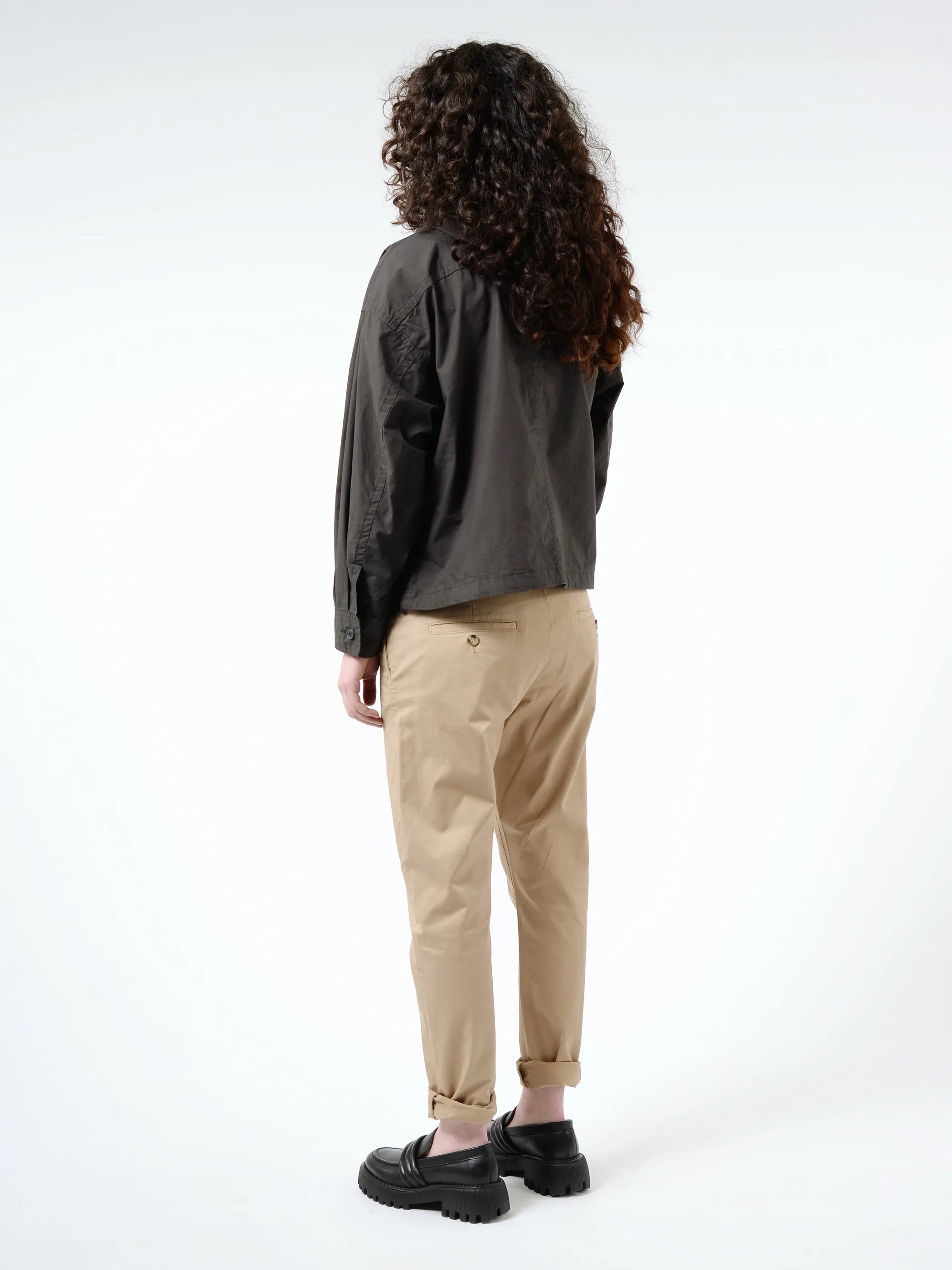 Women's Cotton Weather Hooded Short Jacket