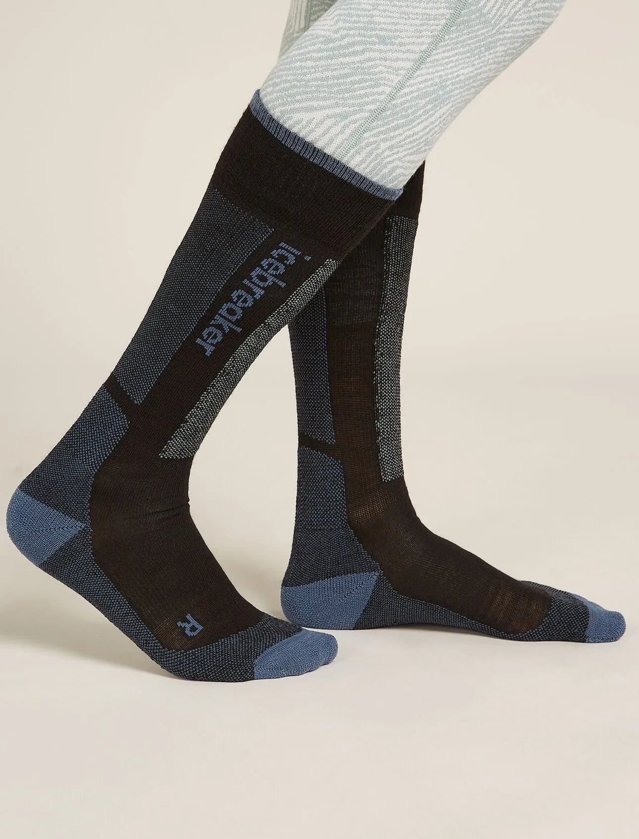 Women's Merino Ski  Light Over the Calf Socks