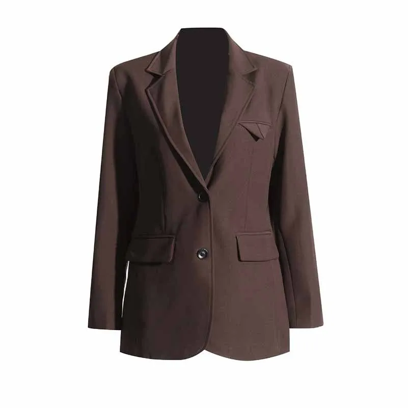 Women's Single Breasted Suit Jacket