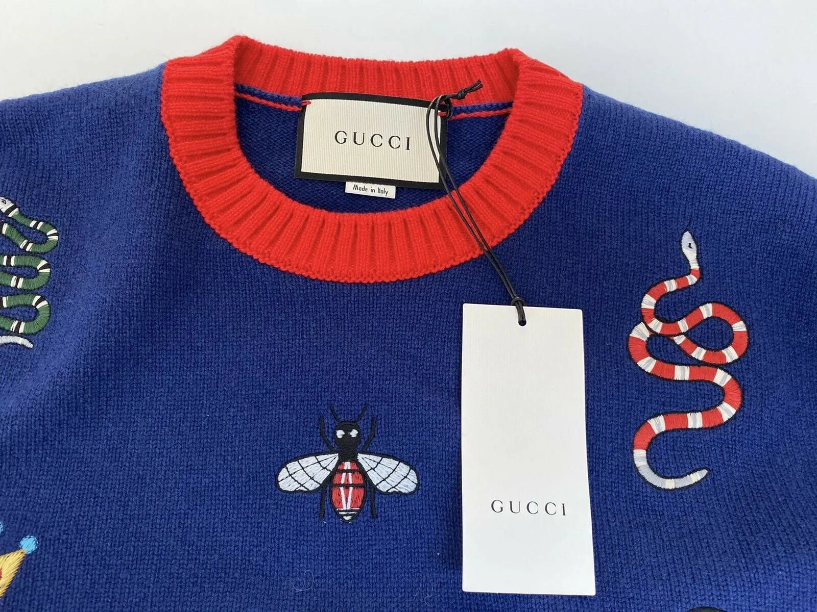 Wool Sweater With Embroideries