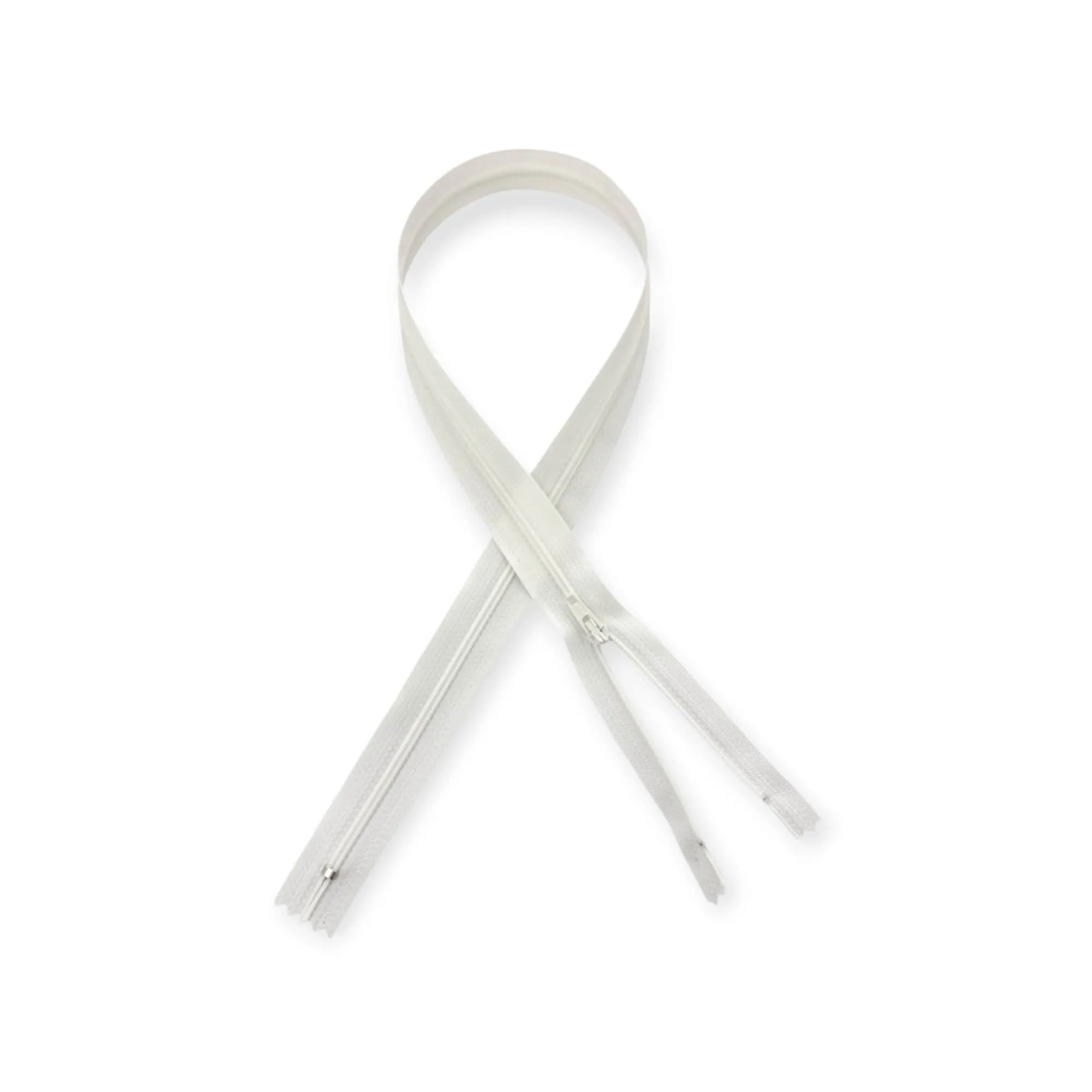 YKK Nylon Zip Ivory