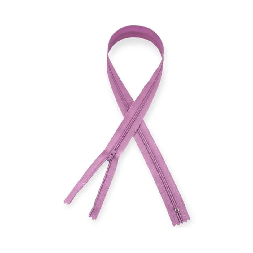 YKK Nylon Zip Lavender